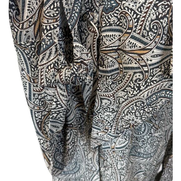 Rosetta Getty Paisley Scarf Top Size 4 - Picture 10 of 14